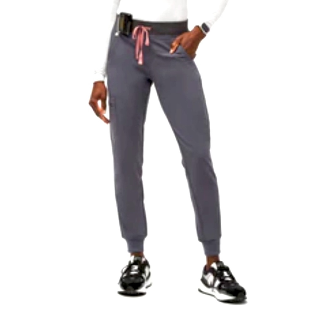 Figs Zamora 2.0 Jogger scrub pants. Charcoal. Size Large. Brand new with tags.
